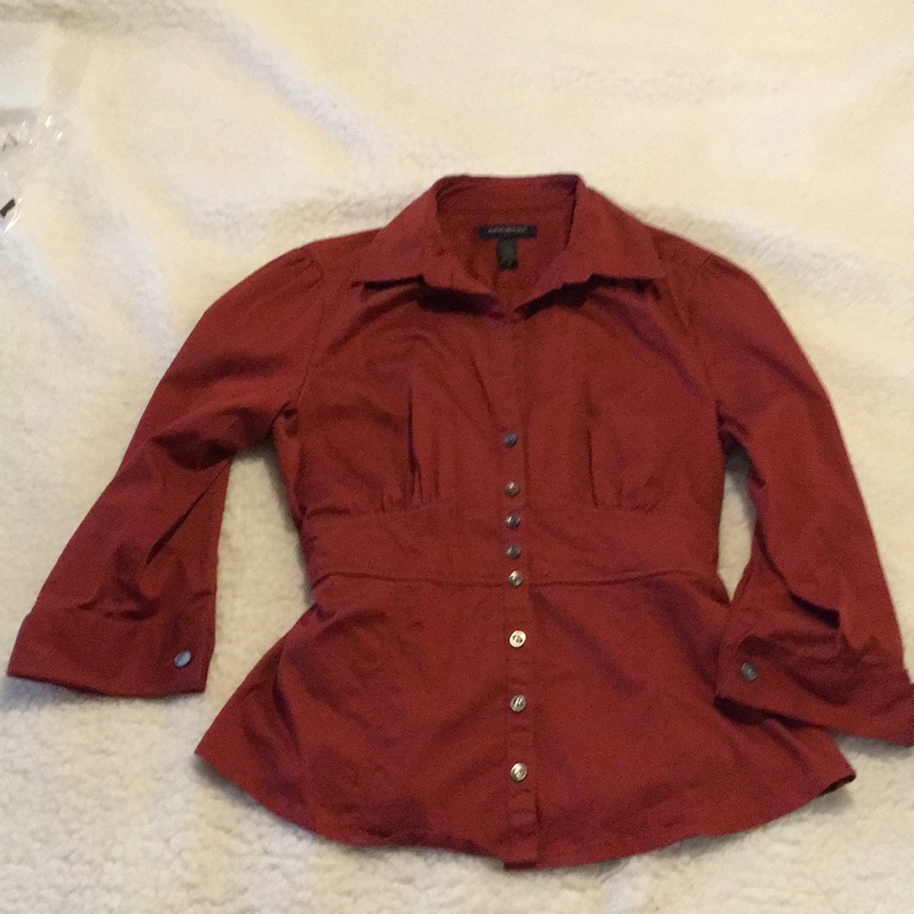 Banana republic stretch dress shirt, size 8